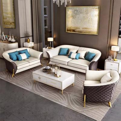 China Reclining furniture living room luxuryTraditional classic leather sofa for sale