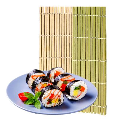 China 2021HOT Stocked Bamboo Sushi Tool Sushi Shutter Mat Bamboo Mat Sushi Shade for sale