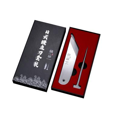 China Stocked Butyl Sashimi Knife Eel Knife Set Eel Tool Kit Eel Slaughtering Knife for sale