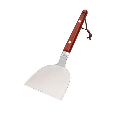 China Steak Shovel Fried Egg Pancake Stainless Steel Teppanyaki Stocked Shovel for sale