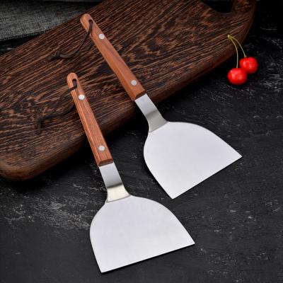 China Factory Direct Sales Cash Products Fried Egg Pancake Teppanyaki Stainless Steel Stocked Shovel for sale