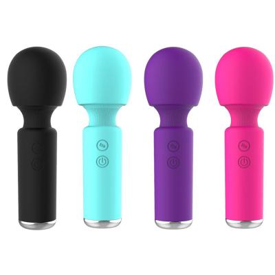 China Real Touch Feeling Sex Toys Vibrator AV G Spot Massager for Cat Magic Wand Wireless Waterproof Rechargeable Mini Massager for sale