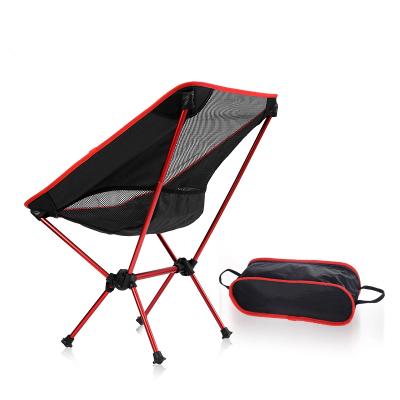 China Factory Direct Outdoor Portable Hair Light Folding Camping Chair Moon Chair Eco-friendly for sale