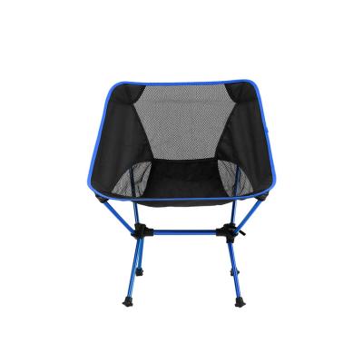 China Cheap Moon Aluminum Frame Outdoor Portable Lightweight Folding Chair Camping Chair Eco - Friendly for sale