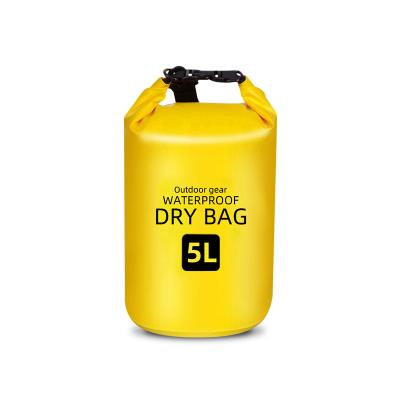 China Lightweight Translucent Waterproof Bag 5l/10l/15l/20l /25l/30lFor Dry Bag Fishing Swimming Camping With Waterproof Phone Case for sale