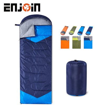 China Envelope Type ENCOURAGE Best Hot Sale 170T Polyester 3 Season Lightweight Outdoor Camping Single Waterproof Sleeping Bag For Camping for sale