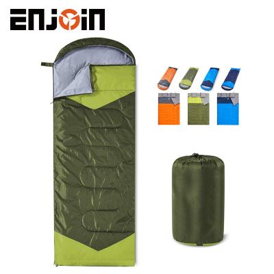 China Envelope Type ENCOURAGE Outdoor Winter Lightweight Traveling Zippers Doubles Waterproof Universal Ultralight Adult Sleeping Bag For Camping for sale