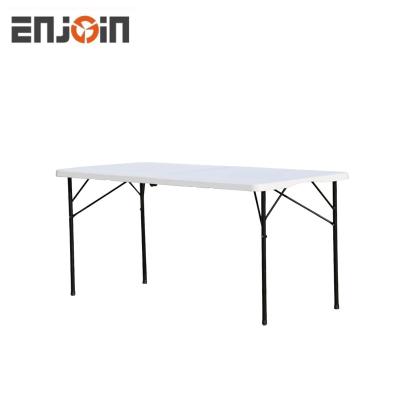 China Folding Camping Furniture ENCOURAGE 5ft Banquet Sideboard Table Cheap Molding Plastic Garden Times Table for sale