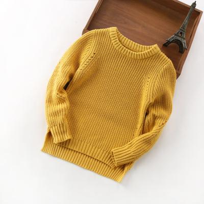 China 2022 Factory Wholesale High Quality Anti-wrinkle Long Sleeve Boy Knitted Sweater 9-36M Soft Cotton 100% Eco-Friendly Baby Boy Sweater for sale