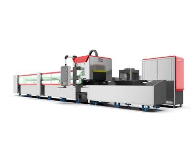 China VISION SYSTEM 3000W Tube Fiber Laser Cutting Machine for Rectangle Metal Fiber Laser Cutter Oval Round Square Metal Pipe Cutter for sale