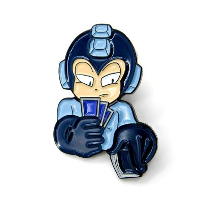 China Cheap Customized Europe Metal Cartoon Enamel Pins Soft Hard Enamel Pin Badges for sale