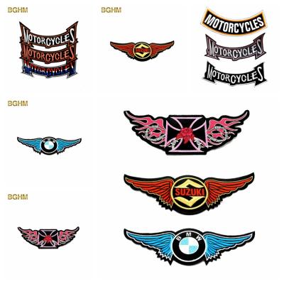 China 3D Motorcycles Logo Patch Embroidery For Jacket Custom Made for sale