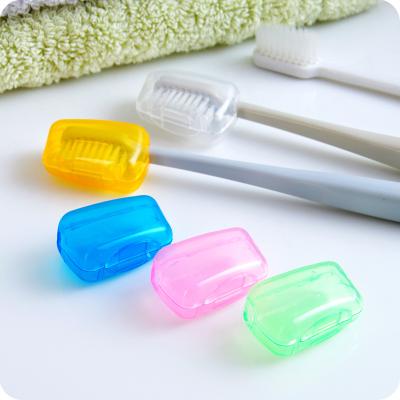 China Viable Portable Toothbrush Dustproof Protector Cover Plastic Toothbrush Hot Selling Transparent Cover for sale