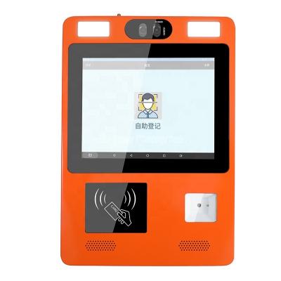 China Raincoat/Waterproof With Quality Guarantee China Factory Face Recognition Temperature Attendance Machine for sale