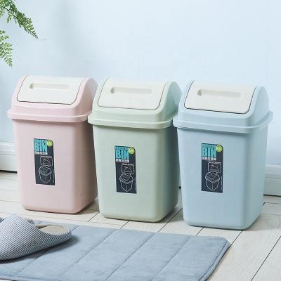 China Sustainable PP Toilet Rolling Cover Trash Cans For Kitchen Waste Bins for sale