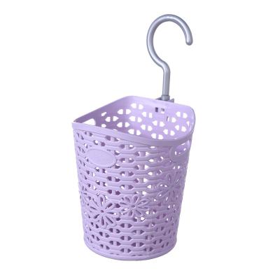 China Small viable plastic basket with hanging for sale