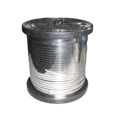 China Manufacturers Heating Ni-Cr 80/20 Heat Resistance Electrical Wire Chinese Wrapping Wire Annealed Flat Wire Dead Soft Bright White Black for sale