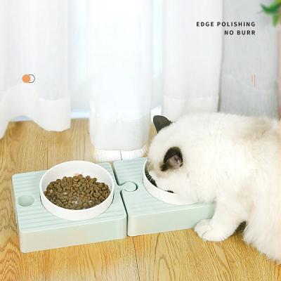 China Ooopspet stocked durable and easy to clean high quality custom made non-slip eco-friendly pp plastic pet bowl with cheap wholesale price for sale