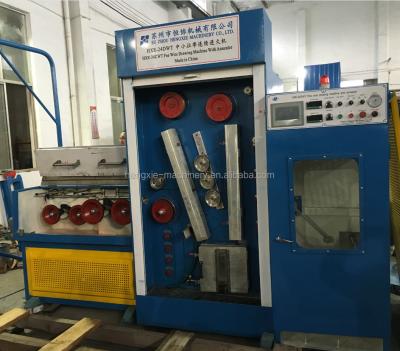 China Construction worksÂ   Made in China 30DWT fine copper wire drawing machine with annealing machine for sale