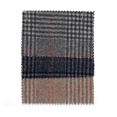 China Anti Pill Plant Direct Flannel 60% Wool 40% Polyester Fabric For Clothing for sale