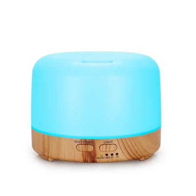 China Auto Shut-off Colorful Fragrance LED Lights Ultrasonic Air Aromas Essential Oil Humidifier Diffuser for sale