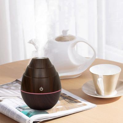 China Hotel 130ml essential oil Ultrasonic air humidifier organic aroma diffuser fragrance humidifier for sale