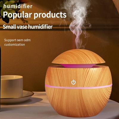 China Outdoor Wholesale mini home portable led personal ultrasonic air usb humidifier diffuser with light for sale