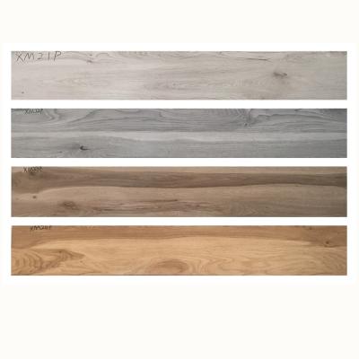 China Rustic Natural Ash Glazed Tiles China Timber Floor Flooring 200X1200MM / 8