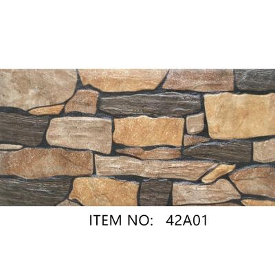 China Rustic Tiles 200x400mm New Design 3d Exterior Wall Cladding Ceramic Tile From China for sale