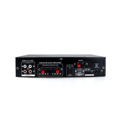 China Reliable Manufacturer HiFi Power Amplifier Stereo Professional Audio Digital Layer With Remote Control AV568 for sale