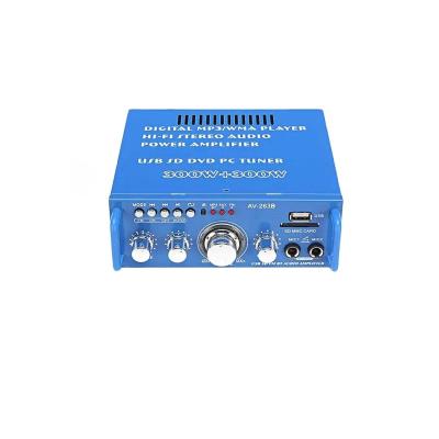 China Manufacturer Reliable Auto Home Mini Car Stereo Power Amplifier For Mp3 Player With 363B Remote Control for sale