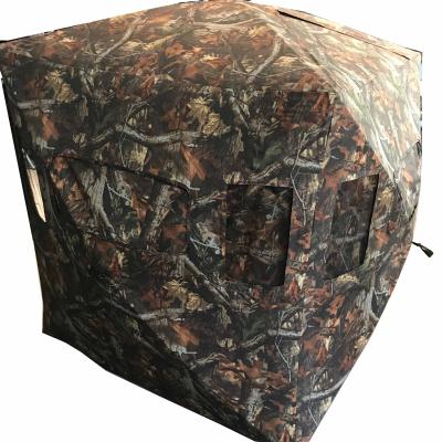 China Camouflage Game Pop / Field Up Portable Hunting Field Tent Easy Setup For Hunting Hide en venta