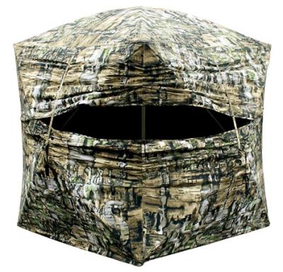 China New Portable Outdoor Camping Fiberglass Camouflage Hunting Blind Tent Te koop