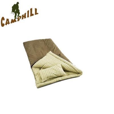 중국 100% Cotton Foldable Canvas Warm Travel Comfort Outdoor Portable Sleeping Bag 판매용