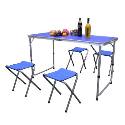 Cina Outdoor Table Portable Folding Table Sets Picnic Camping Foldable Table With Chair For Outdoor in vendita