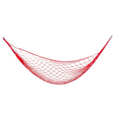 Cina Durable Cheap Rope Mesh Hammock Outdoor Camping Portable Nylon Hammock in vendita