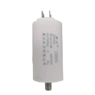 China General Cbb60 450V 12UF 14UF 15UF 16UF 18UF Insert Screw Fixed Series Capacitor for sale