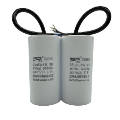 China Household Appliances Factory Sale Various Capacitors Cbb60 35UF AC Motor Start Capacitors for sale