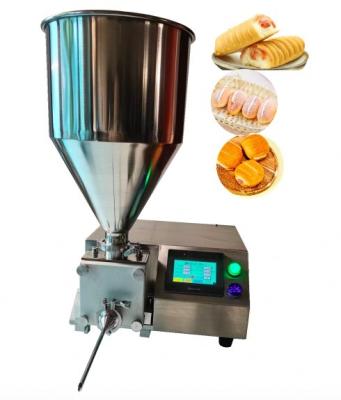 China ZD-200C Automatic Food Bread Filling Machine Filling Machinery Powder For Croissant Cream Filling Injecting Cream Making Machine for sale