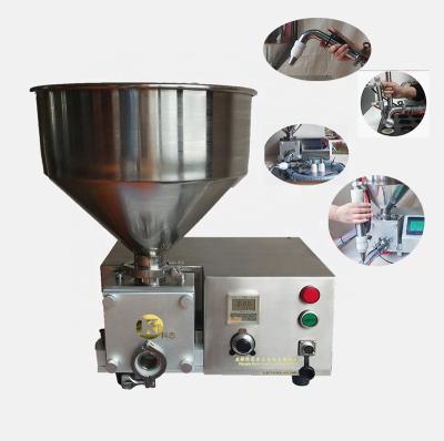 China Food Filling Machines Cream Bottle Automatic Butter Puff Cake Donut Injecting Cheese Cream Machine for Bakery Shop for sale