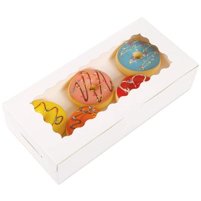 China 12 Inch Bakery Cookie Box Packaging Valentine's Day White Chocolate Strawberry Buns Recycled Materials for sale