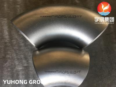China ASTM A403 WPS31254 / 254SMO Duplex Stainless Steel Elbow 45 Degree LR Elbow for sale