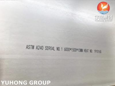 중국 A240/SA240 SS904L NO8904 추운 롤링 금속 판매용