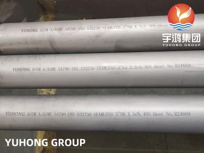 China ASTM A789 / ASTM A790 SUPER DUPLEX TUBO E TUBO SEAMLESS DE AÇO S31803, S32205, S32750, S32760, S31254 à venda