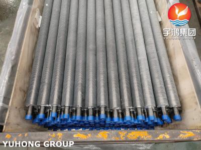 China ASTM A179 Carbon Steel Tube With Aluminum1060 Fins, Extruded Finned Tube For Heat Exchangers for sale