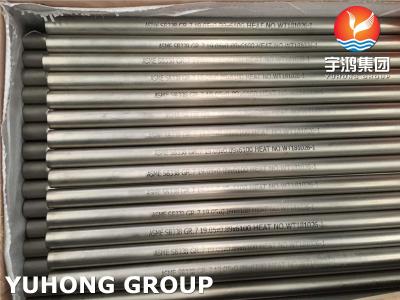 Chine Tubes sans soudure en titane ASTM B338 Gr2 Gr9 Tubes d'échappement en titane Tube d'échangeur de chaleur à vendre