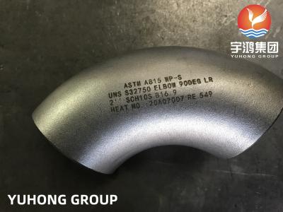 Chine COUDE 90DEG LR d'ASTM A815 WP-S UNS S32750 S32760 2