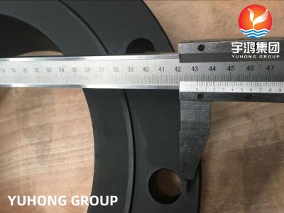 China Carbon Steel ASME SA105 Black Steel Slip On / Blind Flange For Pipeline Application for sale