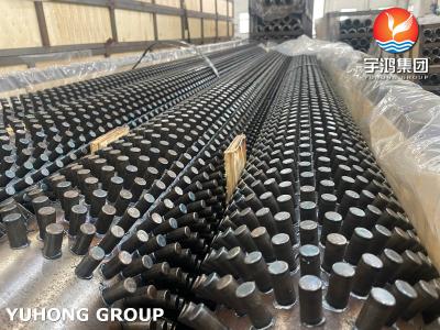 China Tubo sin costuras de acero aleado ASME SA213 T11, T22, T5, T9 con tubo con tapones SS410, tubo de pines en venta