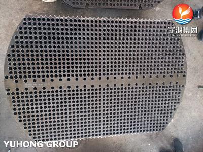 China EN10025-2 S235JR Carbon Steel Baffle Plate For Shell And Tube Heat Exchangers for sale